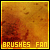 {...brushes fan...}