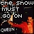 {...show must go on - Queen's song fan fan...}